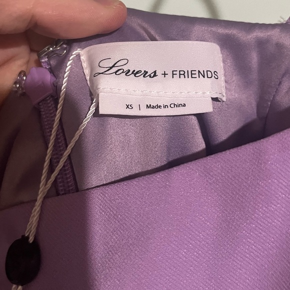 Lovers and Friends Teddy Mini Dress, Lilac/Purple - Picture 5 of 7